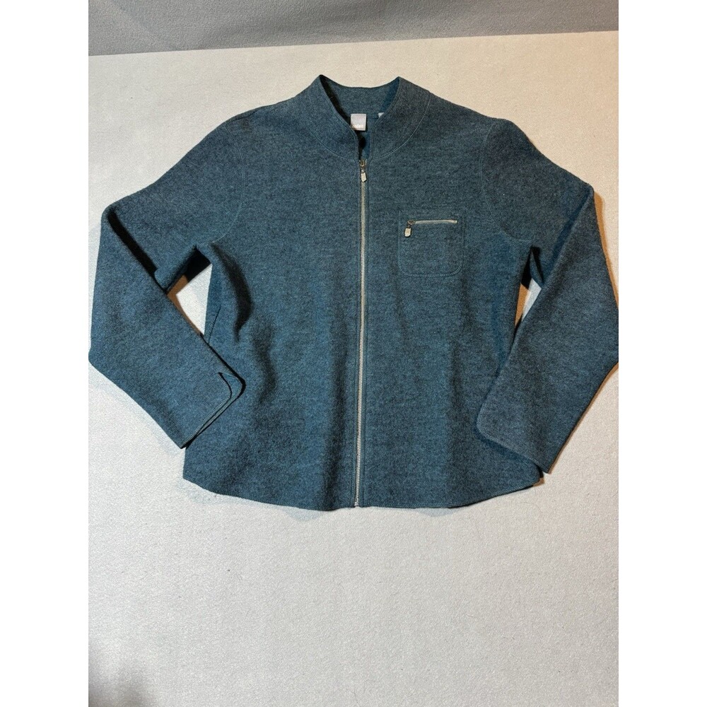 Cullen Women's Sweater 100% Merino Wool Zip Up